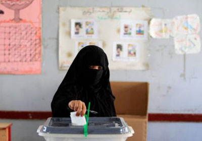 انتخابات فى اليمن  -  ارشيفية